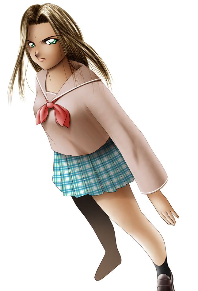 1girl, arc_the_lad, arc_the_lad_ii, female_focus, sania, sania_(arc_the_lad), school_uniform, serafuku