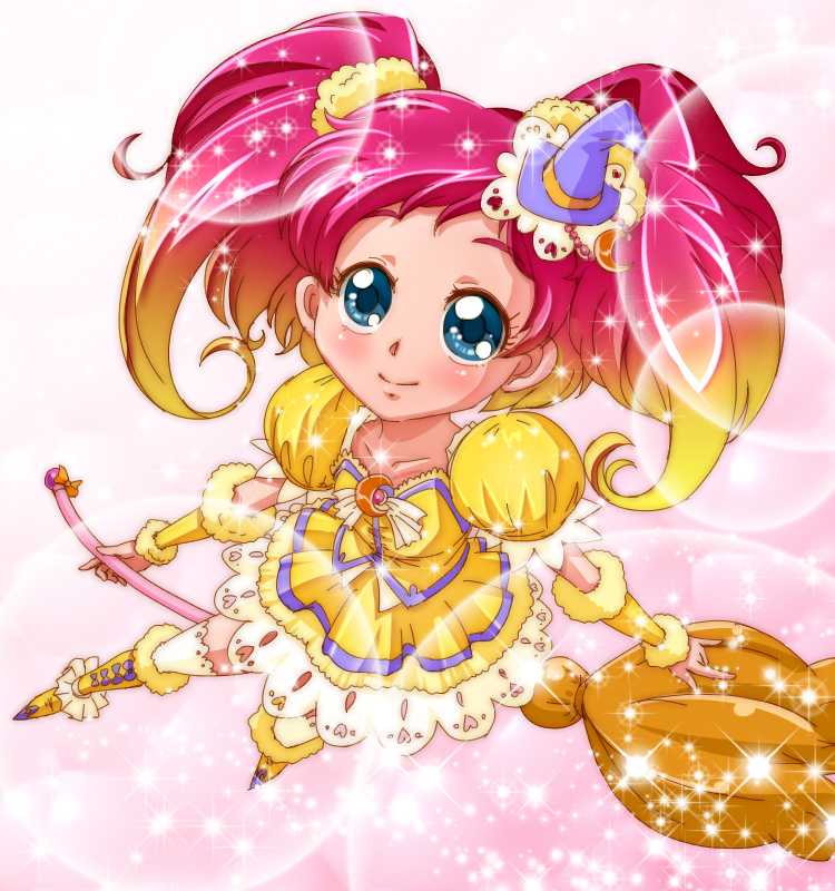 1girl, alternate_universe, blonde_hair, blue_eyes, blue_hat, blush, boots, broom