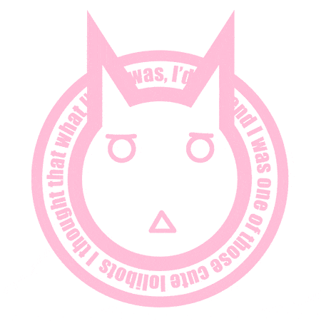 1girl, 4chan, android, animal_ears, animated, animated_gif, cat_ears, clarion