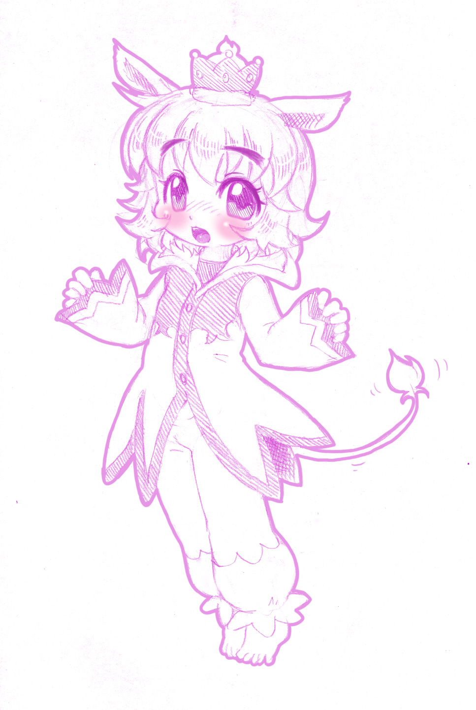 00s, 1boy, animal_ears, blush, cat_ears, child, fushigiboshi_no_futago_hime, highres