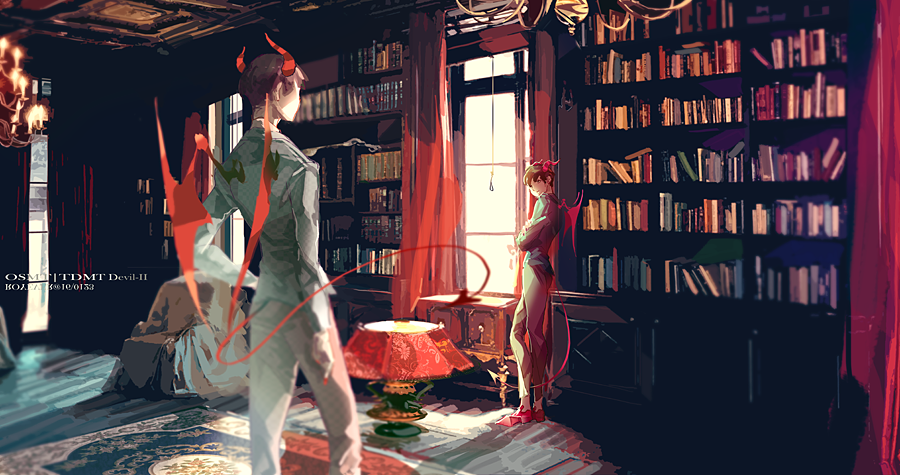 10s, 2boys, aghost-i, arm_at_side, armchair, artist_name, back, bad_id