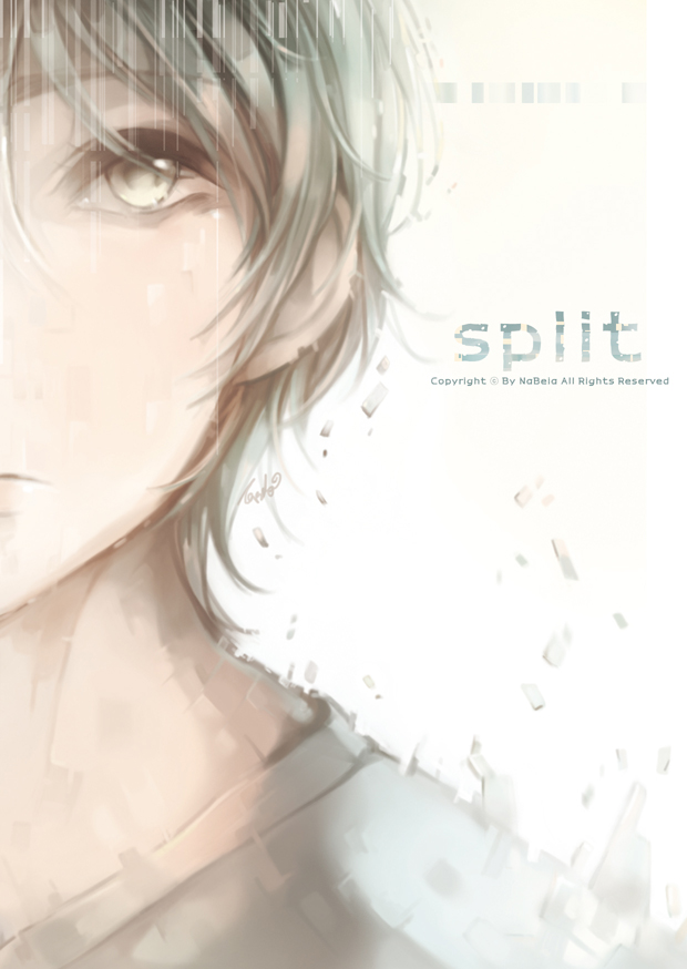 1boy, artist_name, bad_id, bad_pixiv_id, beige_background, brown_eyes, expressionless, frown