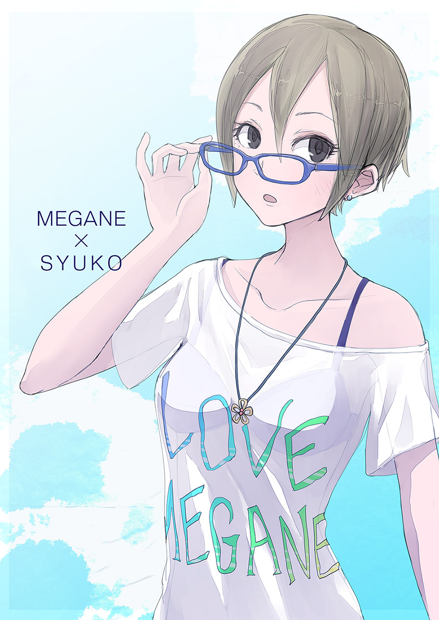 10s, 1girl, bespectacled, black_eyes, blonde_hair, female_focus, glasses, highres