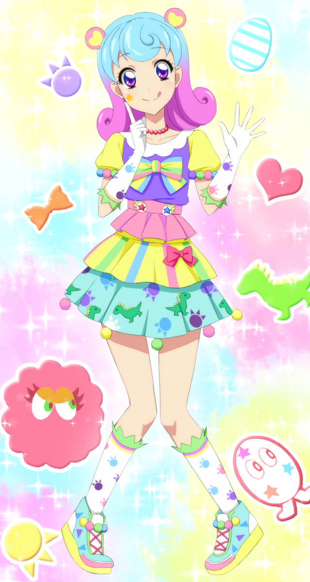 10s, 1girl, aikatsu!, aikatsu!_(series), dojima_nina, elbow_gloves, female_focus, gloves