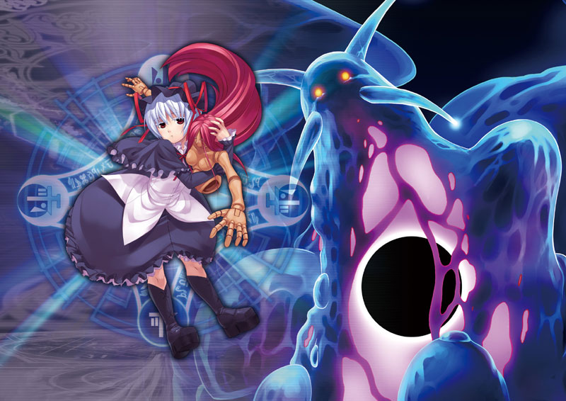 aq_interactive, arcana_heart, atlus, elfriede_(arcana_heart), examu, gier, gothic_lolita, lieselotte_achenbach