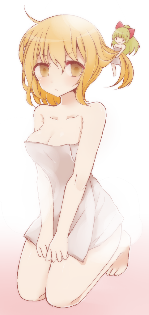 1girl, alice_margatroid, bad_id, bad_pixiv_id, barefoot, blonde_hair, brown_eyes, collarbone