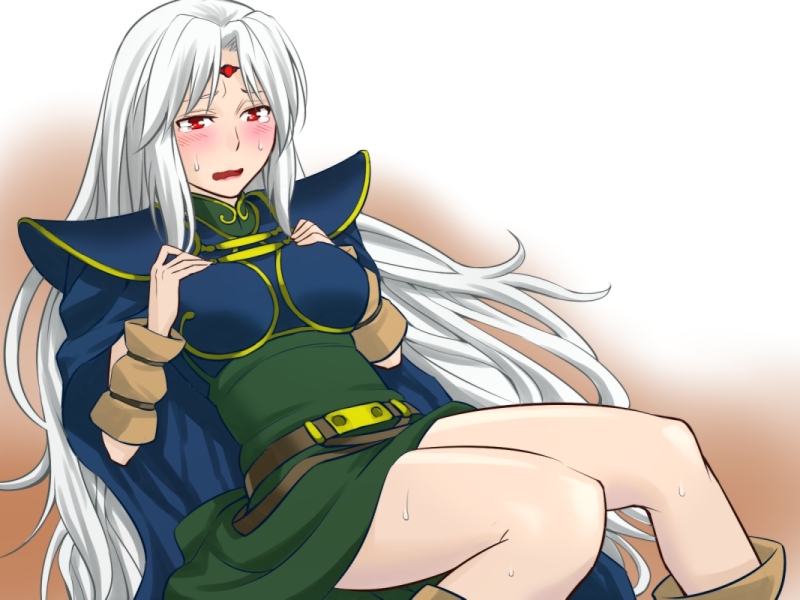 1girl, alternate_costume, arm_warmers, armor, bad_id, bad_pixiv_id, belt, blush