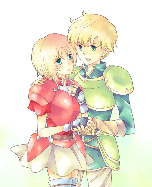 1boy, 1girl, amelia_(fire_emblem), bad_id, bad_pixiv_id, child, fire_emblem, fire_emblem:_the_sacred_stones