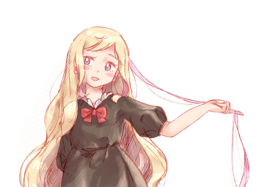 1girl, blonde_hair, dress, elise_(fire_emblem), female_focus, fire_emblem, fire_emblem_fates, long_hair