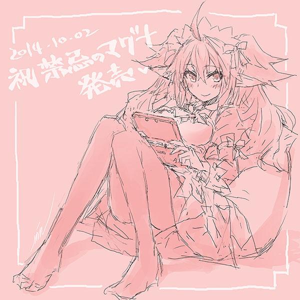 1girl, ahoge, alternate_costume, apron, black_hair, blush, bow, breasts