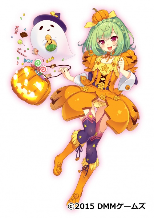 1girl, :d, basket, black_hat, boots, braid, candy, candy_cane