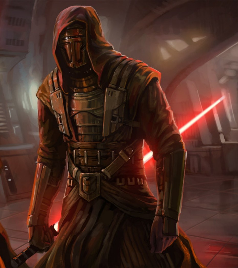 darth_revan, energy_sword, hood, lightsaber, male_focus, mask, revan, solo, star_wars, star_wars:_knights_of_the_old_republic, starwars, sword, weapon