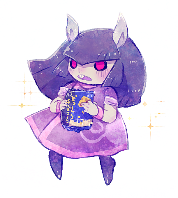 10s, 1girl, bad_id, bad_pixiv_id, black_hair, black_sclera, blunt_bangs, colored_sclera