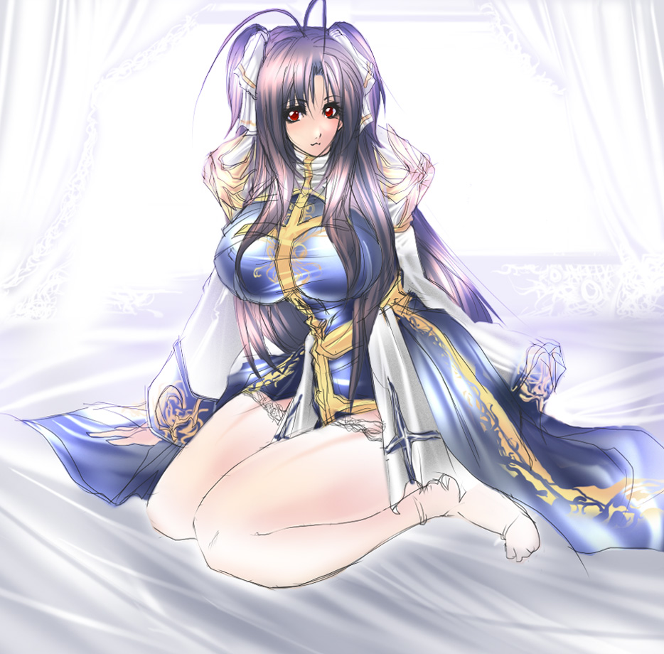 1girl, :3, arch_bishop_(ragnarok_online), breasts, brown_hair, female_focus, huge_breasts, juri_(shiningred)