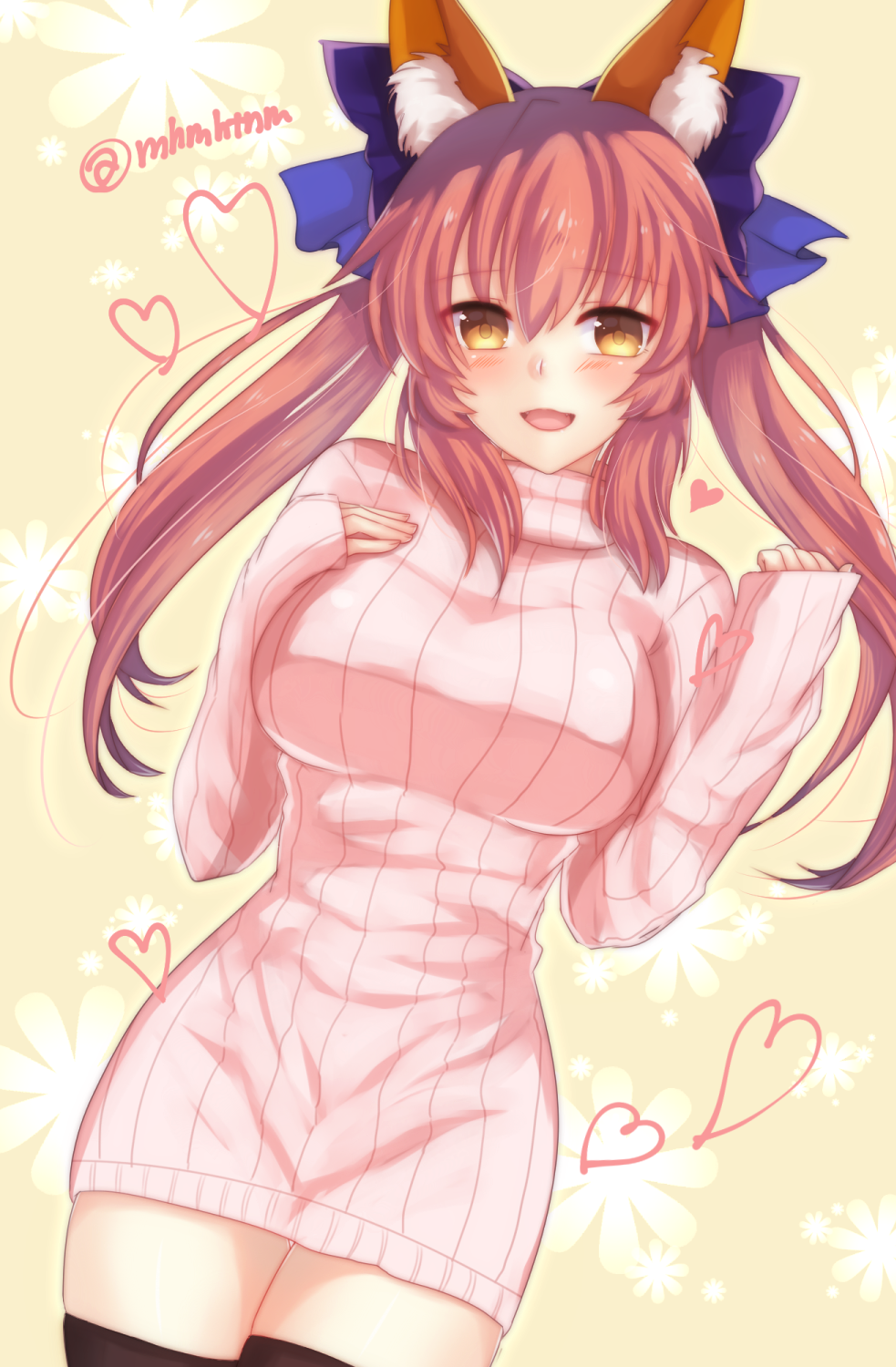 10s, 1girl, animal_ears, dress, fate/extra, fate/grand_order, fate_(series), female_focus