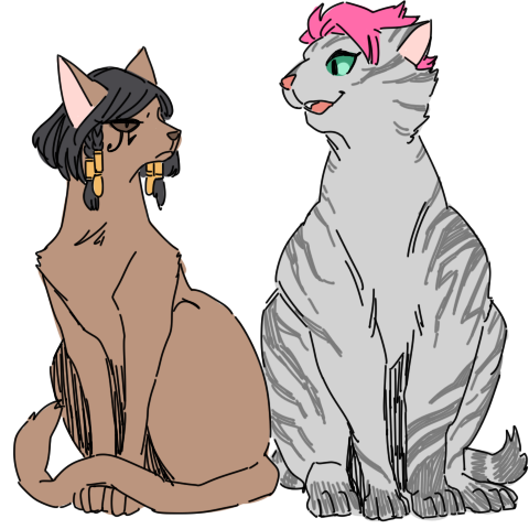 2girls, :d, animal, animal_ears, animal_focus, animalization, aqua_eyes, black_hair