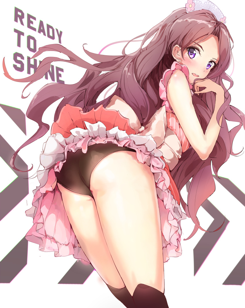 10s, 1girl, aikatsu!, aikatsu!_(series), aikatsu_stars!, ass, bad_id, bad_pixiv_id