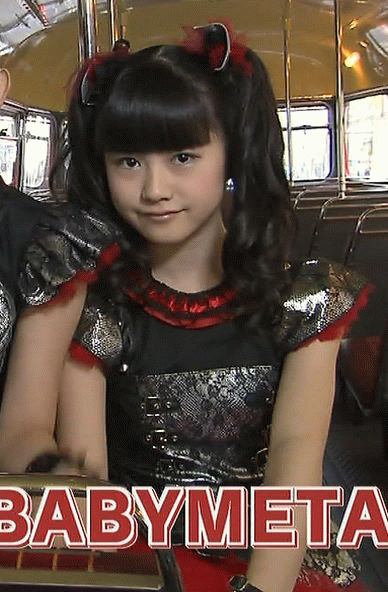 1girl, animated, animated_gif, babymetal, bracelet, east_asian, female_focus, j-rock