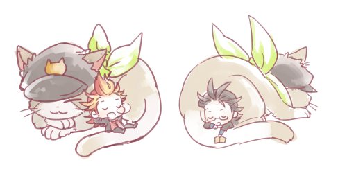 10s, 2boys, akai_suzaku, black_hair, book, cat, dangerouparker, gakuran