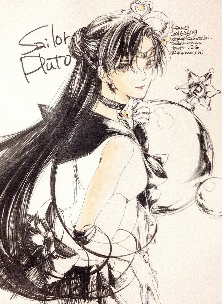 10s, 1girl, 2016, artist_name, bad_id, bad_twitter_id, bishoujo_senshi_sailor_moon, black_hair