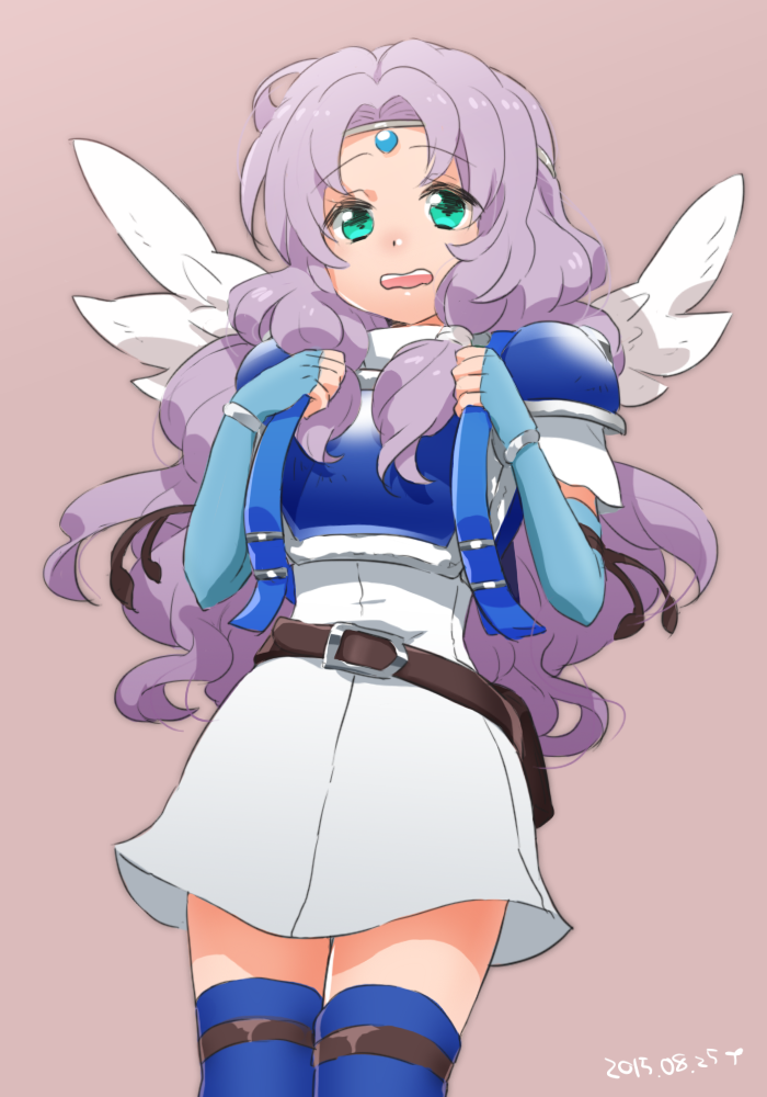 1girl, aqua_eyes, armor, armored_dress, blush, circlet, dated, dress