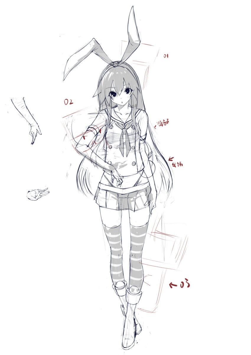 10s, 1girl, absurdres, ankle_boots, bare_shoulders, boots, bow, chestnut_mouth