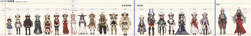 10s, 1boy, 6+girls, absurdres, alicia_(granblue_fantasy), aliza_(granblue_fantasy), almeida_(granblue_fantasy), anila_(granblue_fantasy)