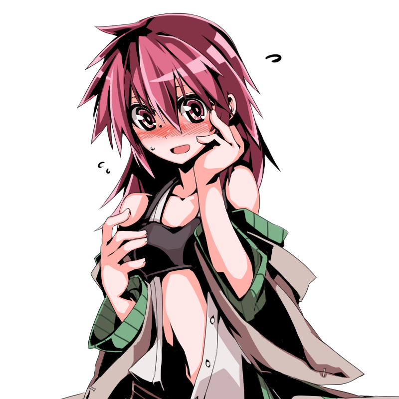 1girl, akasaka_koutarou, breasts, duel_monster, female_focus, hiita, hiita_(yu-gi-oh!), hiita_the_fire_charmer