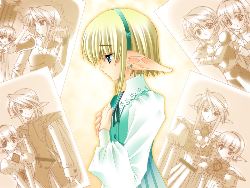 1girl, annette, annette_vaslois, blonde_hair, carnelian, earrings, elf, female_focus