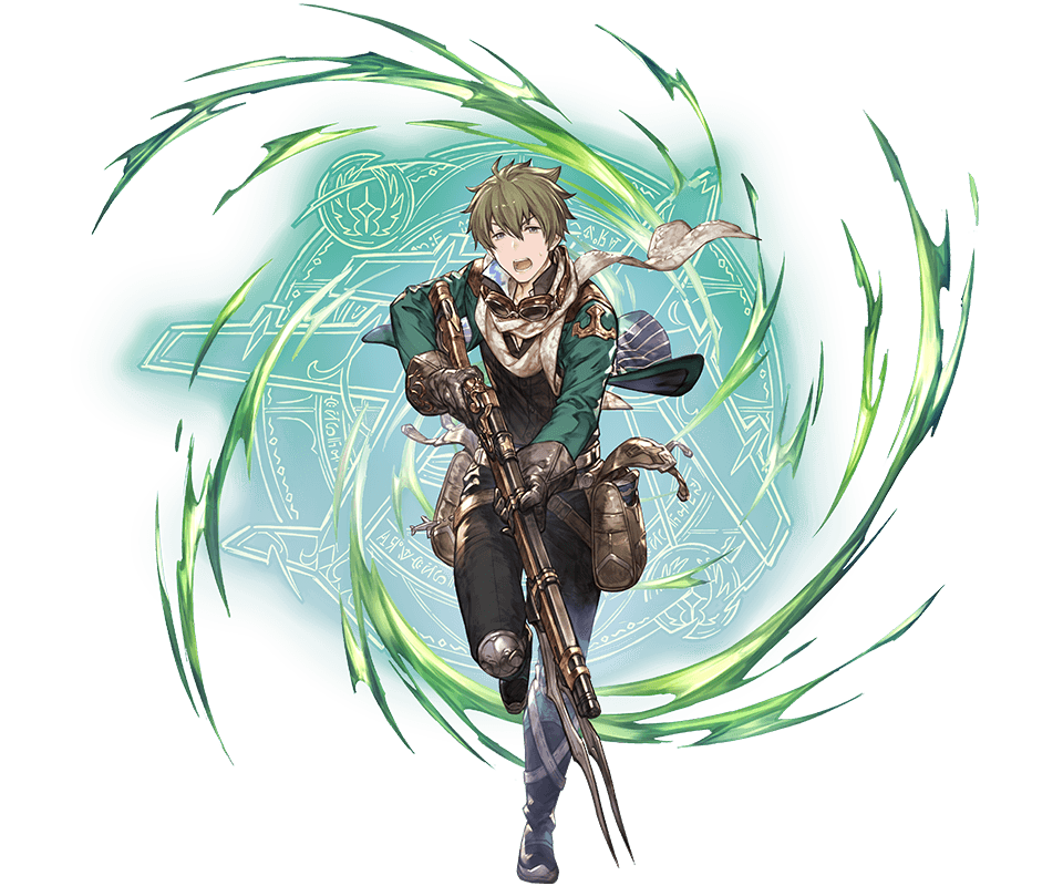 10s, 1boy, ahoge, armor, armored_boots, bayonet, black_gloves, boots