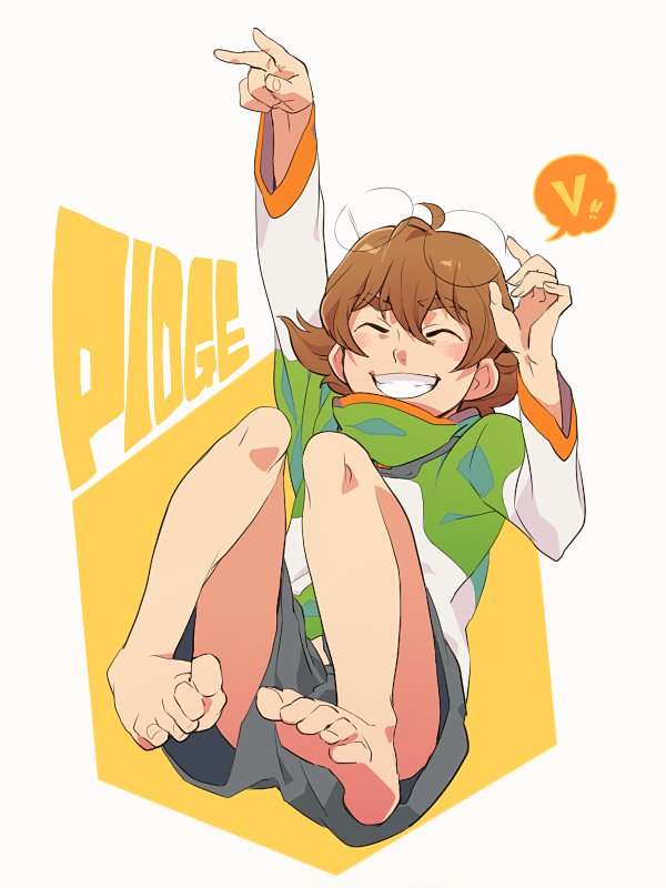 1girl, barefoot, brown_hair, character_name, closed_eyes, crossdressing, crossdressing_(ftm), feet