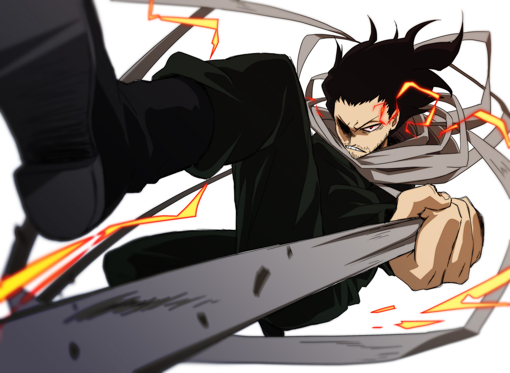 10s, 1boy, bad_id, bad_pixiv_id, black_hair, boku_no_hero_academia, aizawa_shota, facial_hair