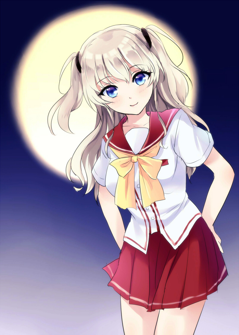 10s, 1girl, bad_id, bad_pixiv_id, blue_eyes, charlotte_(anime), domaro_yui, female_focus