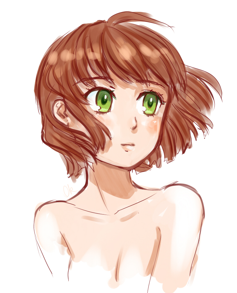 brown_hair, deskova_vera, green_eyes, my_lovely_sister, orika_nekoi, tagme