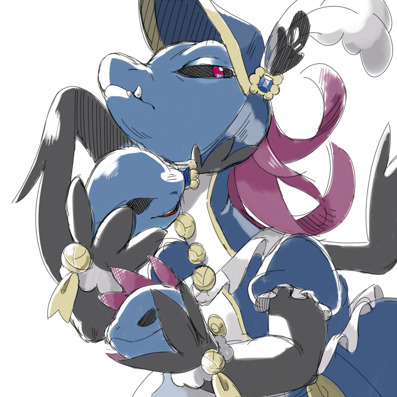 1other, black_sclera, bonnet, clothed_pokemon, colored_sclera, cosplay, cosplay_pikachu, cosplay_pikachu_(cosplay)