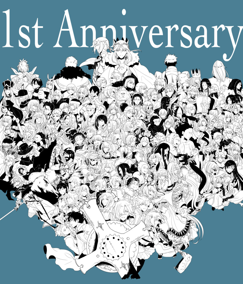 10s, 6+boys, 6+girls, ^_^, absolutely_everyone, aged_up, alexander_(fate), altera_(fate)