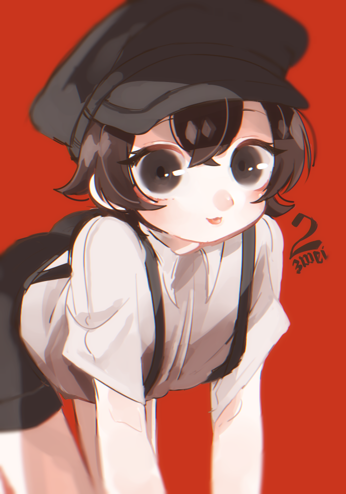 1boy, aged_down, androgynous, black_eyes, black_hair, blush, child, collared_shirt