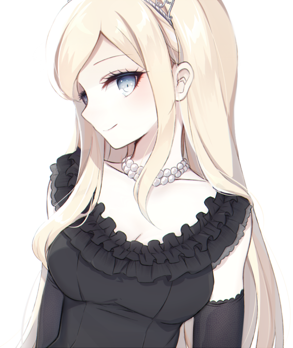 10s, 1girl, bad_id, bad_pixiv_id, blonde_hair, blue_eyes, breasts, cleavage