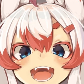 1girl, animal_ears, blue_eyes, blush, colored_eyelashes, fangs, female_focus, fox_ears