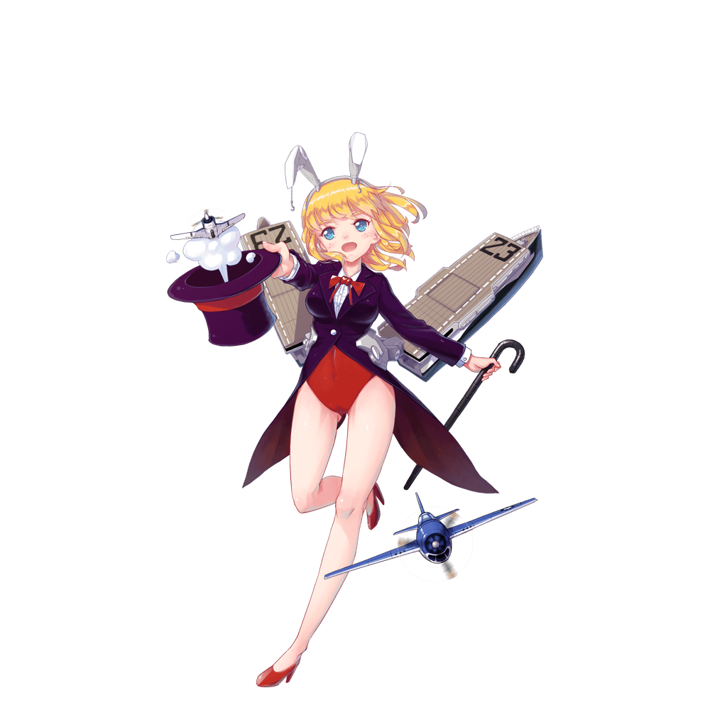 1girl, :o, aircraft, airplane, animal_ears, blonde_hair, blue_eyes, blush