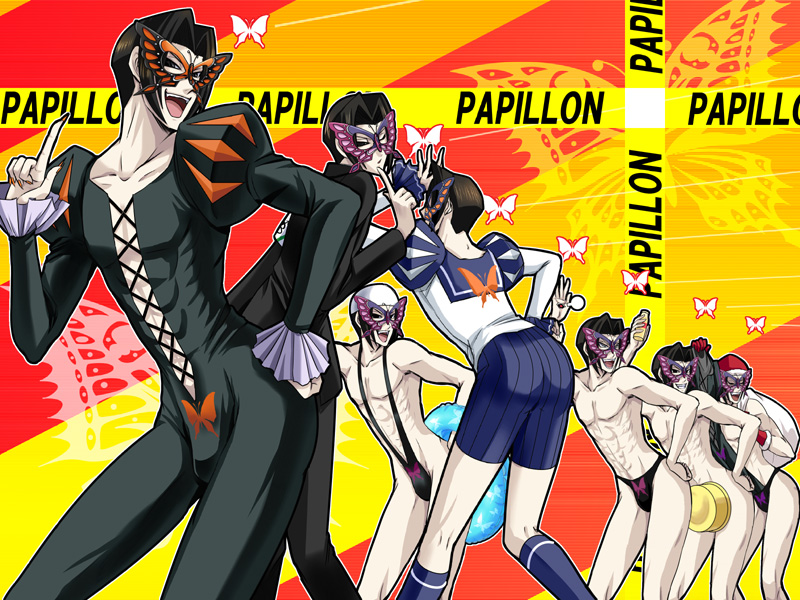 6+boys, animal_print, black_male_swimwear, black_swim_briefs, broccoli_(company), bug, bulge, busou_renkin, butterfly, butterfly_print, domino_mask, eye_mask, fabulous, ga_rune_pose, galaxy_angel, galaxy_angel_rune, innertube, insect, male_focus, male_swimwear, mask, multiple_boys, non-web_source, papillon, parody, print_male_swimwear, print_swim_briefs, print_swimsuit, santa_costume, slingshot_swimsuit, swim_briefs, swim_ring, swimsuit, ywaka