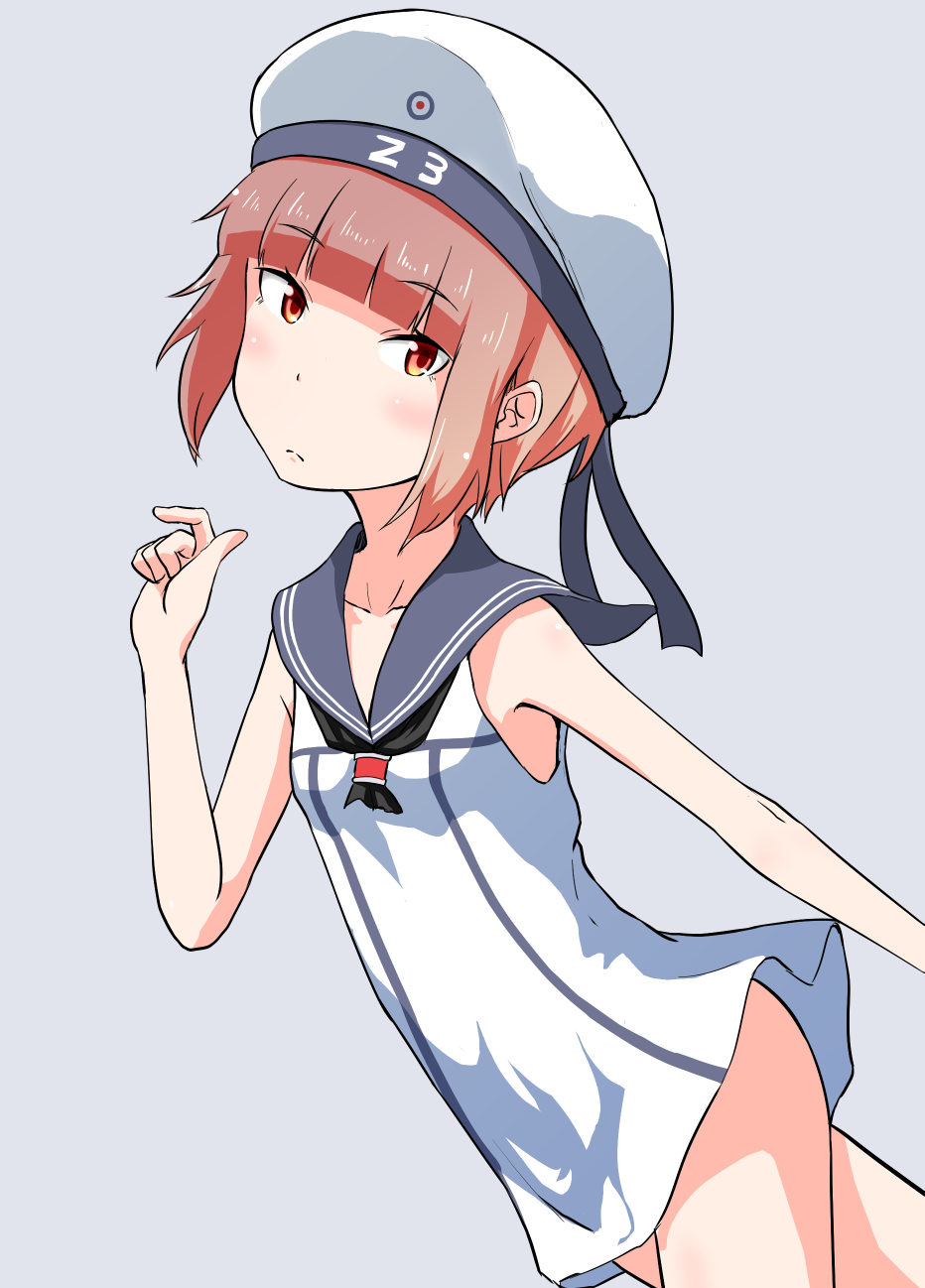 10s, 1girl, brown_eyes, brown_hair, clothes_writing, collarbone, dress, eyebrows