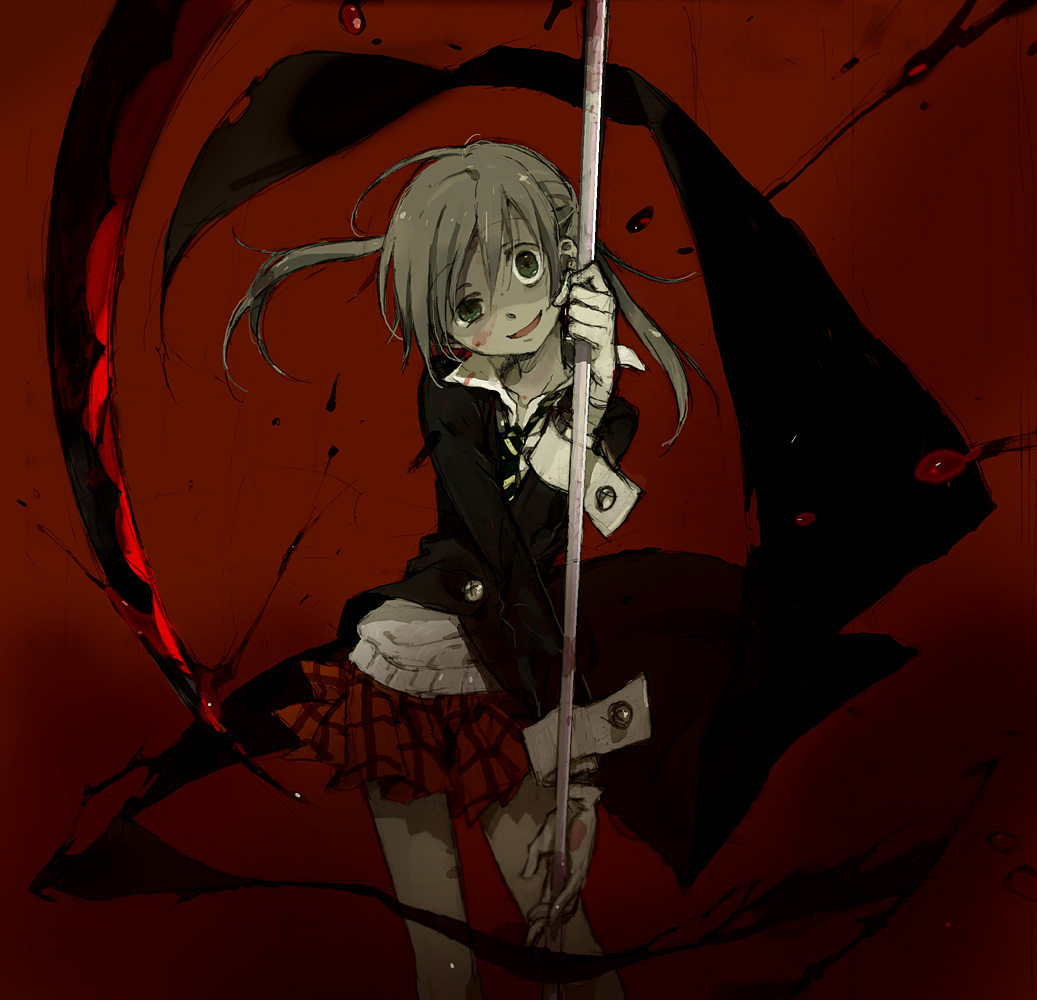 00s, 1girl, bad_id, bad_pixiv_id, blood, creepy, female_focus, horror_(theme)