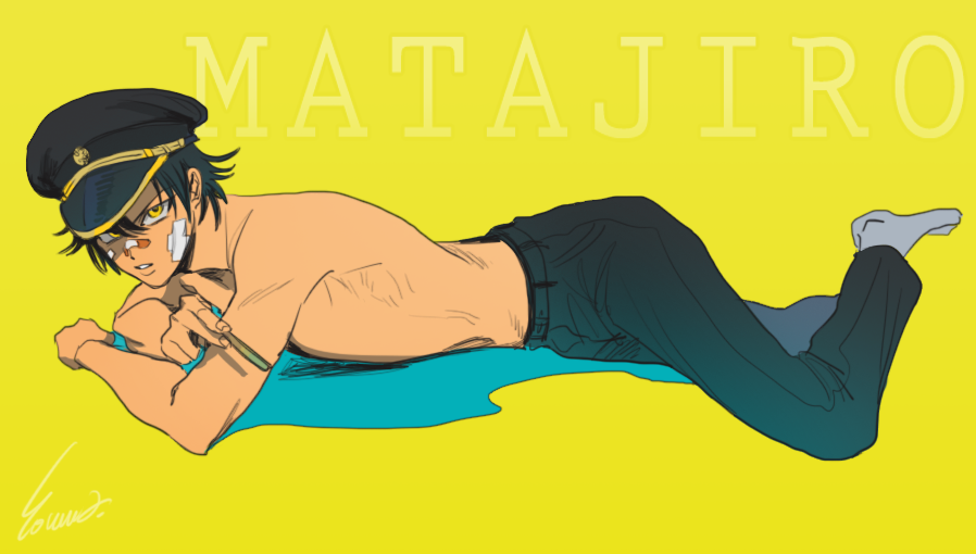 1boy, bandaid, bandaid_on_face, bandaid_on_nose, black_hair, full_body, hat, looking_at_viewer