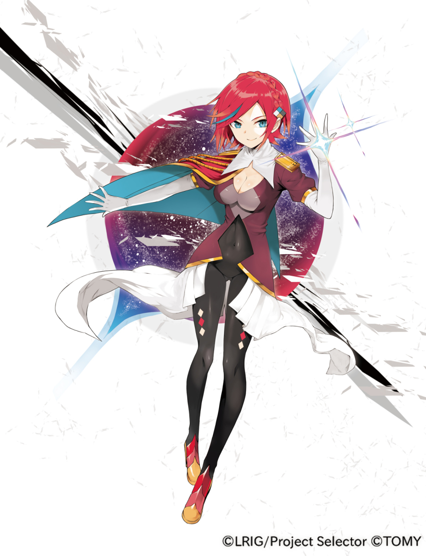 10s, 1girl, aqua_eyes, aqua_hair, argyle_clothes, argyle_legwear, bodysuit, braid