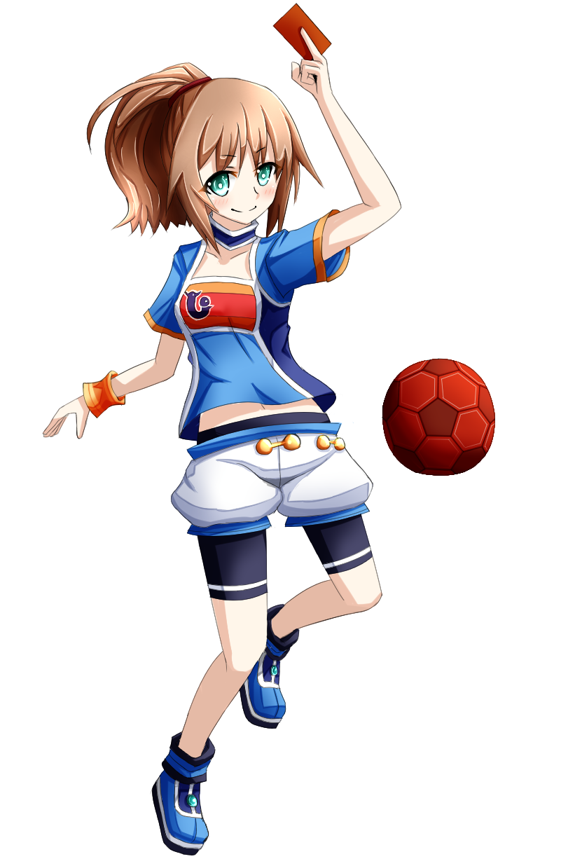 10s, 1girl, ball, blush, card, chou_megami_shinkou_noire_gekishin_black_heart, female_focus, green_eyes