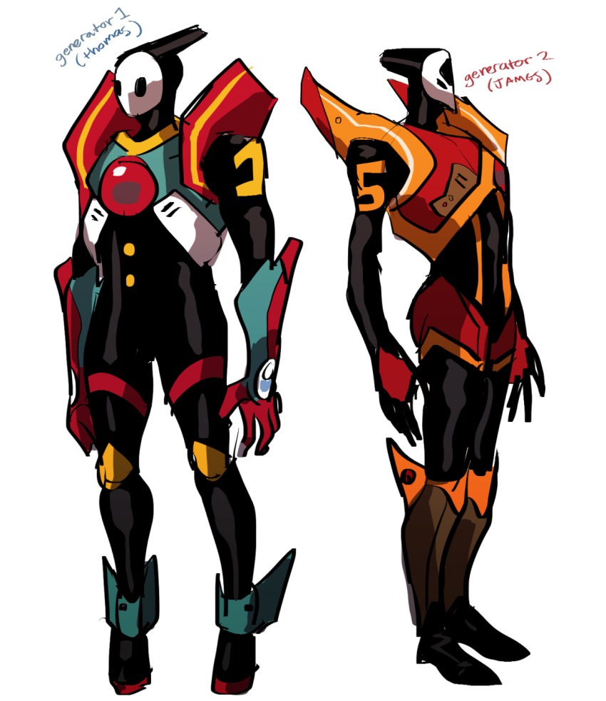 bad_id, bad_twitter_id, english_text, full_body, highres, james_the_red_engine, kendy_(revolocities), mecha