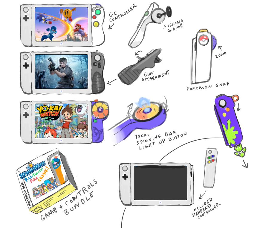 10s, artist_request, controller, game_console, gun, handgun, handheld_game_console, hat