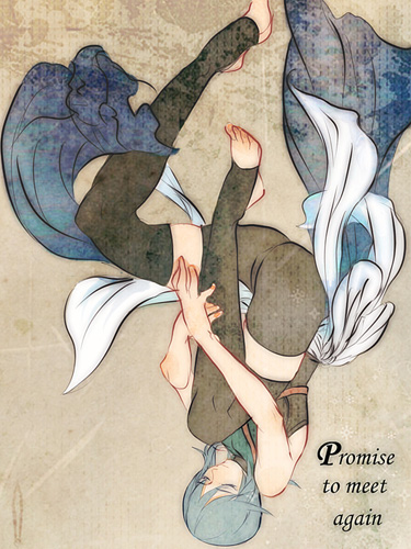 1girl, aqua_(kingdom_hearts), ass, bare_arms, bare_shoulders, bike_shorts, black_thighhighs, blue_hair, breasts, closed_eyes, closed_mouth, english_text, eyebrows, female_focus, hair_between_eyes, kingdom_hearts, kingdom_hearts_birth_by_sleep, lowres, medium_breasts, short_hair, shou_(paix), sleeveless, solo, text_focus, thighhighs, toeless_legwear, toes, upside-down, v_arms, zettai_ryouiki