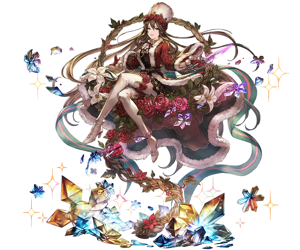 10s, 1girl, absurdly_long_hair, belt, berry, black_dress, bow, christmas